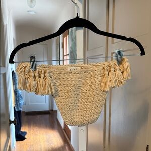 *SALE* POL Cream Crochet Knitwear Bottoms